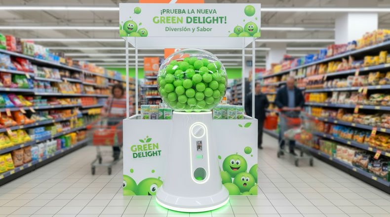 Alquiler Máquina expendedora de bolas para eventos en Barcelona