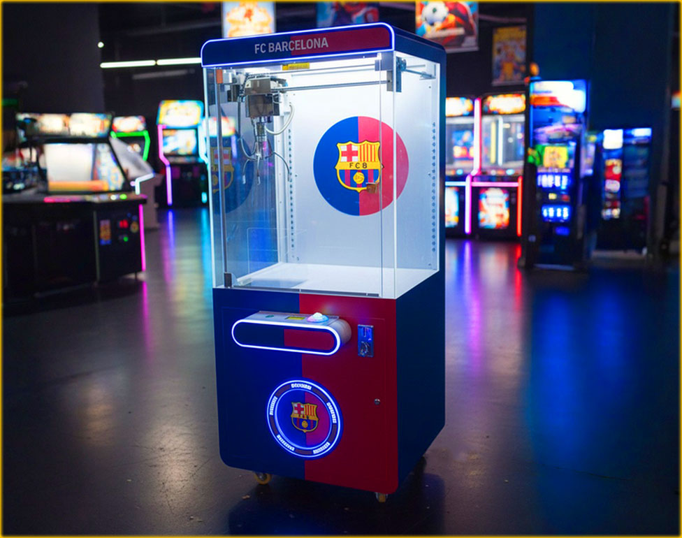 Alquiler Maquinas Gancho Personalizada Barcelona