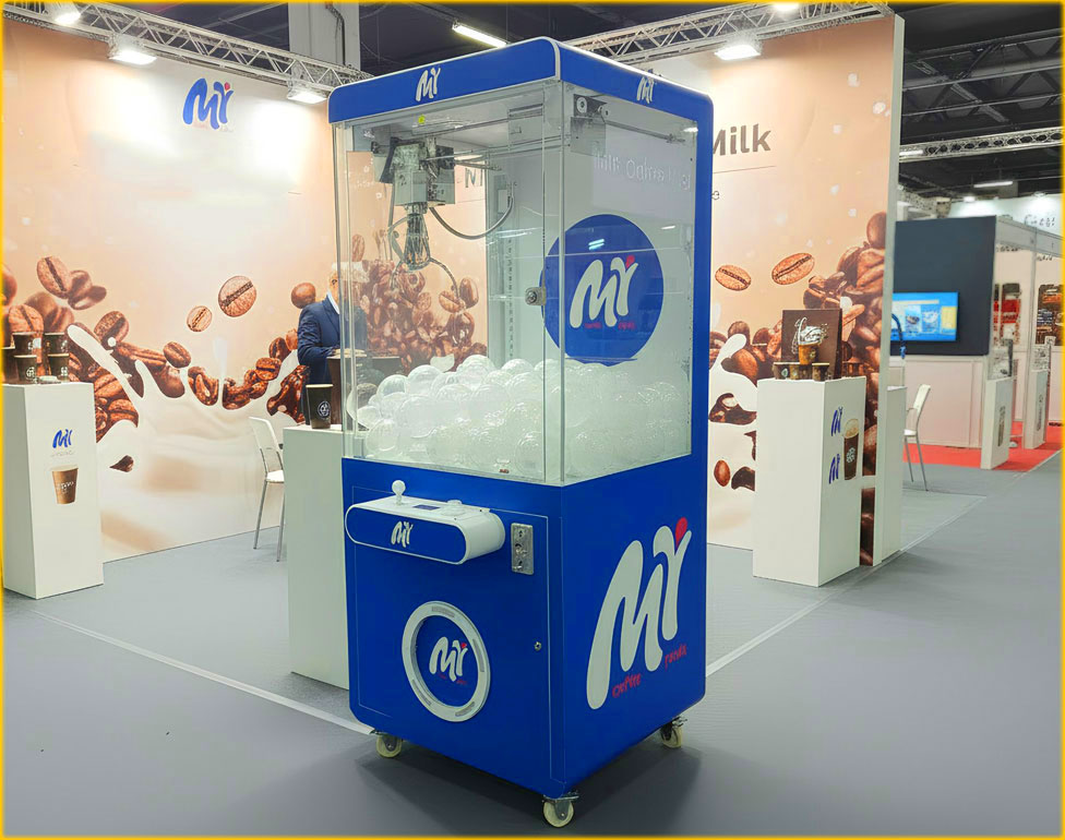 Alquiler Máquinas Gancho Personalizadas Barcelona