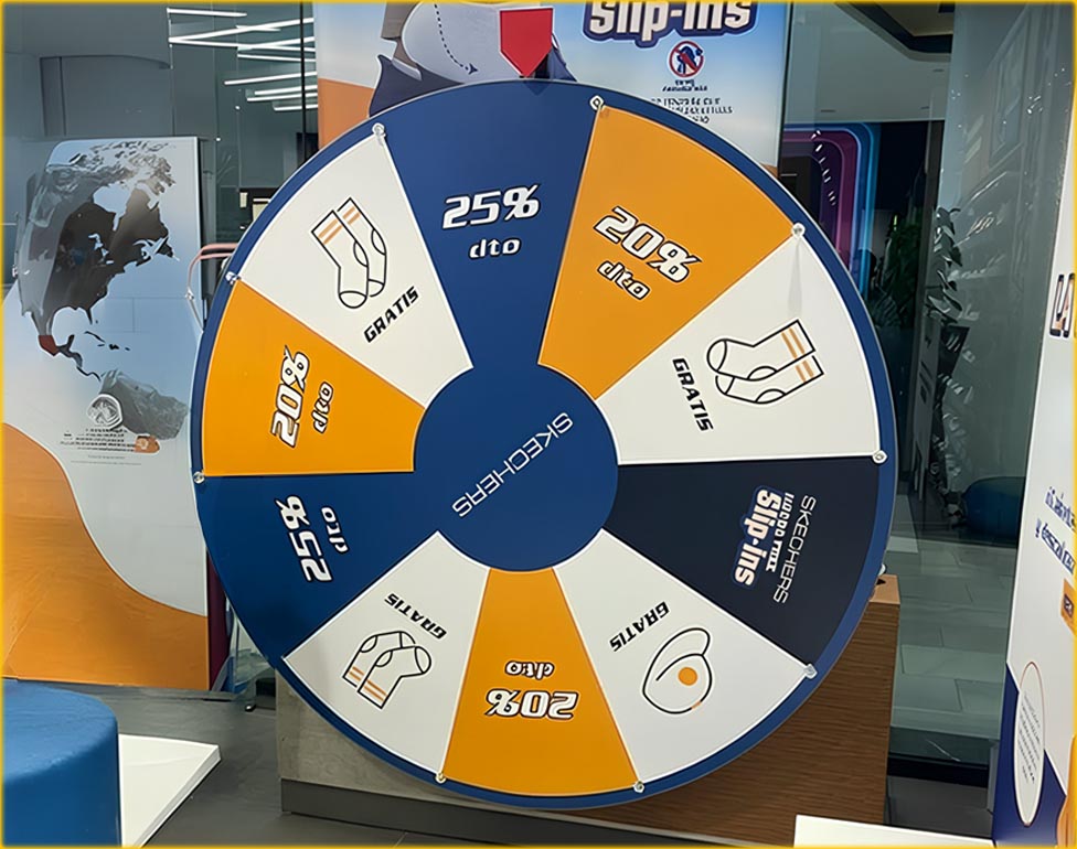 Alquiler Ruleta de la Fortuna Personalizada Bracelona