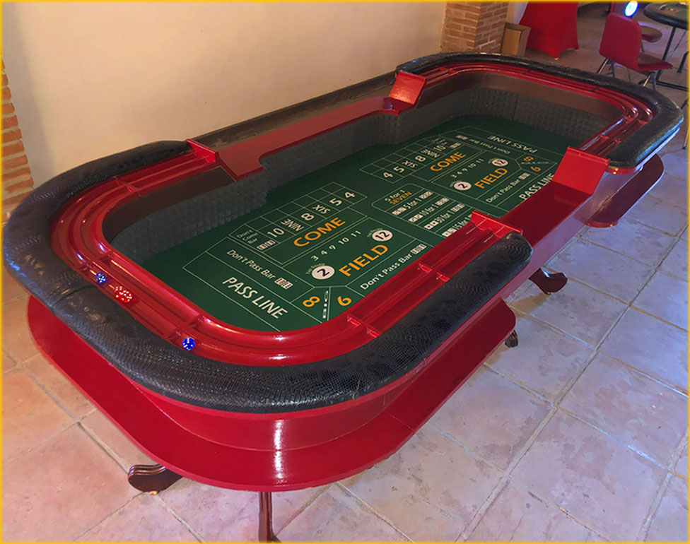 Mesa de dados en Barcelona