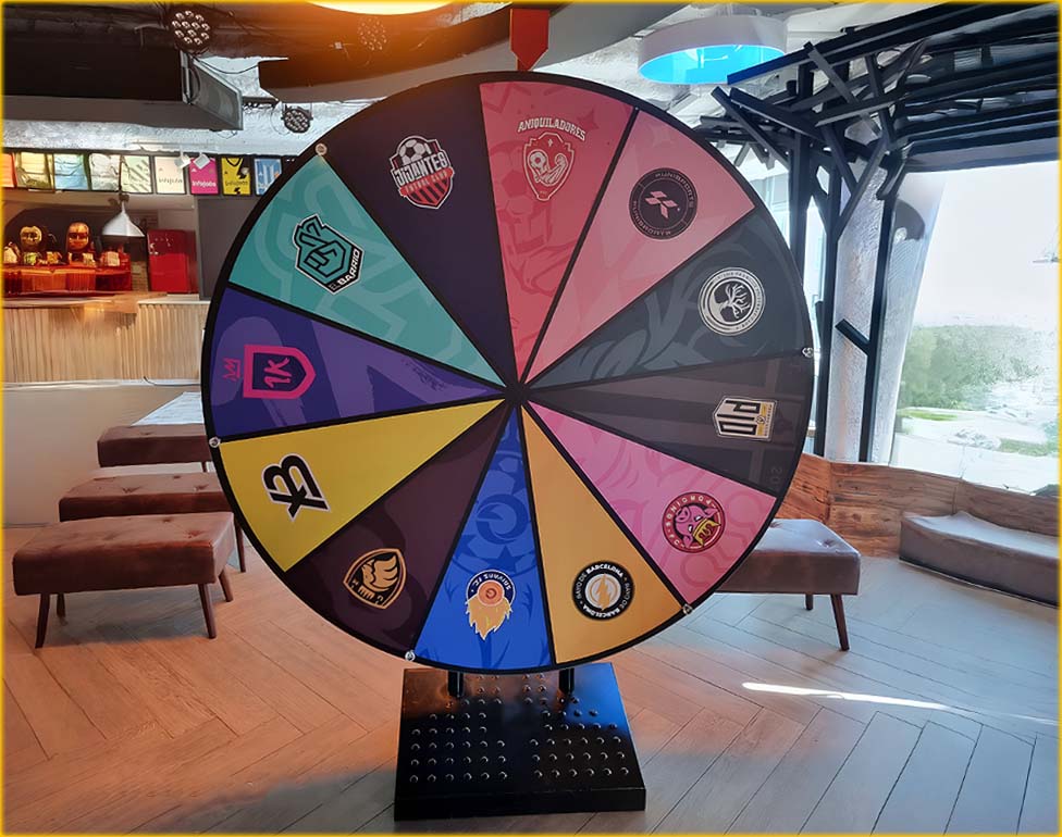 Ruletas de la Suerte Personalizables Bracelona