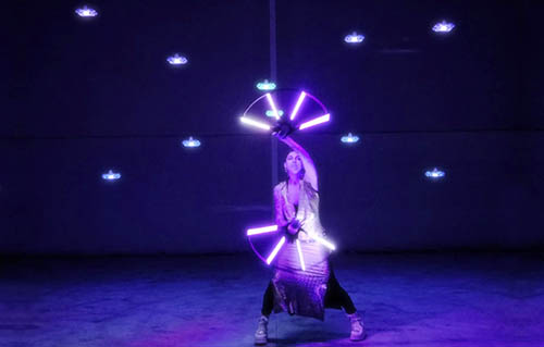 Show con drones led Barcelona